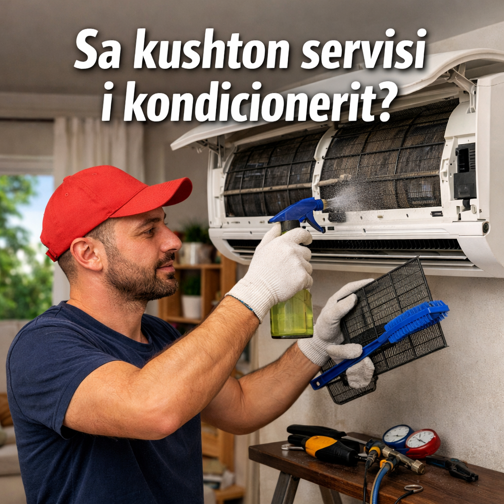 Sa kushton servici i kondicionerit ne Shqiperi?